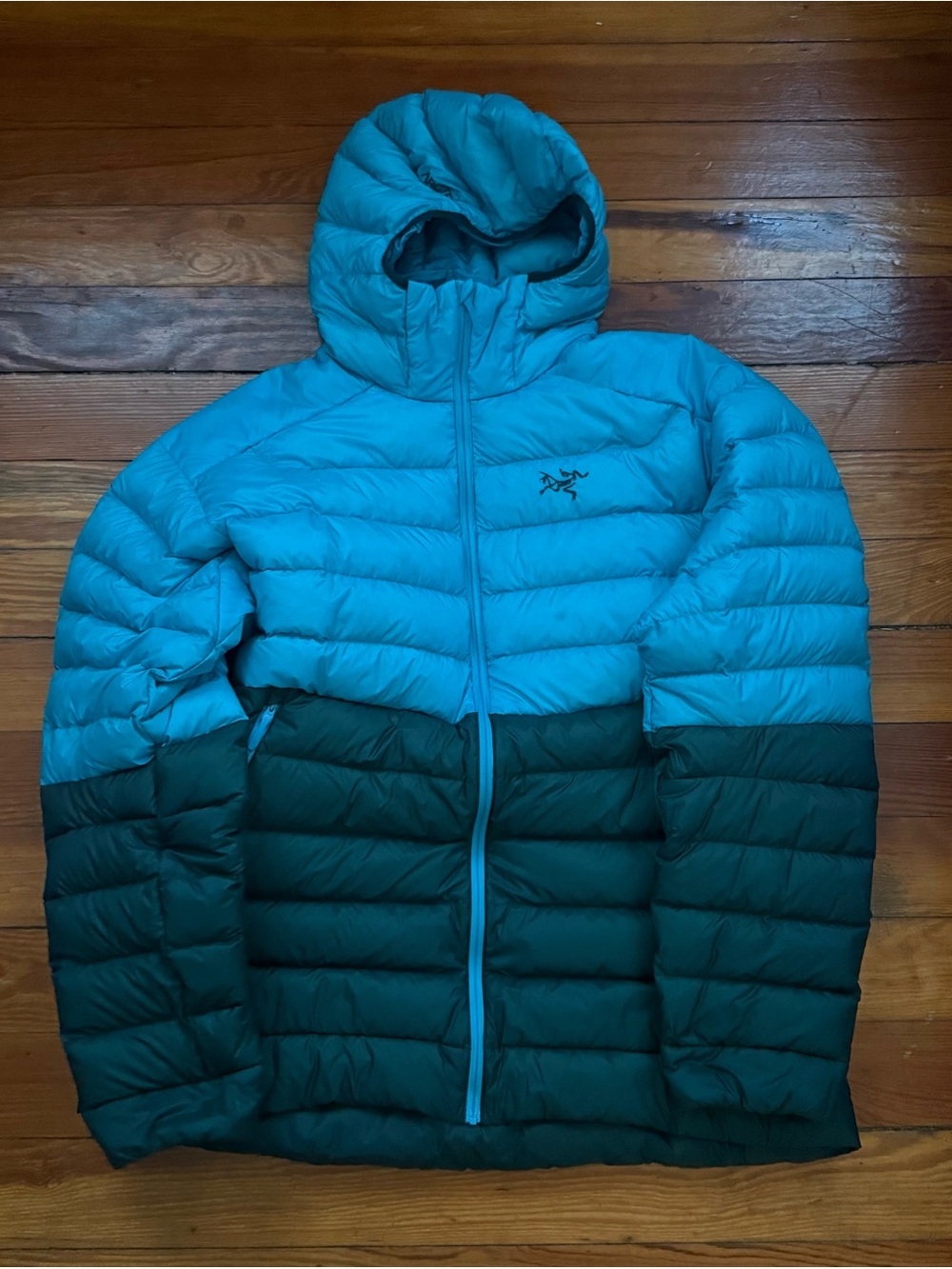 Arcteryx Cerium Hoody Jacket Men’s XL Blue Tetras Pytheas